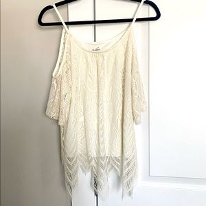 Alya brand dainty lace shirt